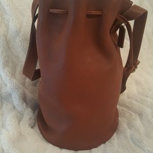 Vintage extra large Coach bucket/feed bag